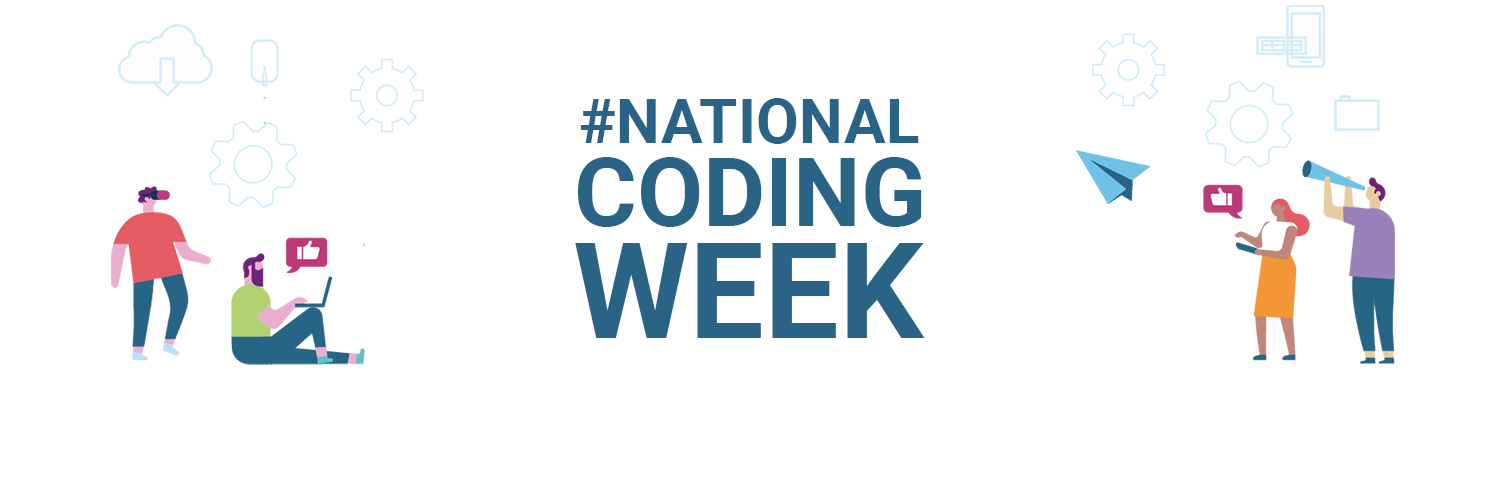 National coding week banner